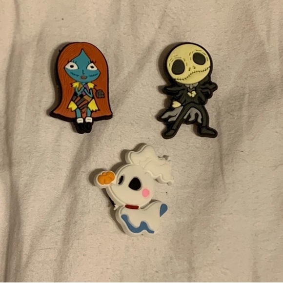 Nightmare before Christmas shoe charms for crocs Disney Jack Sally zero - Picture 5 of 6